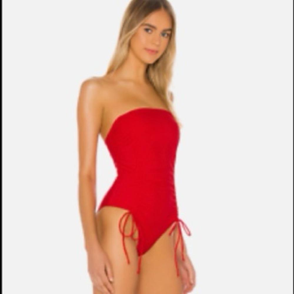 Lovewave REVOLVE Swimsuit Tawny One Piece Sexy Red Women's Size XS